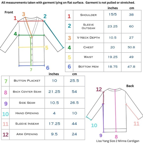 Lisa Yang Minna Cardigan & Vivi Pant Set Lavender 100% Cashmere Sz 2 / M $1210 - Picture 9 of 16